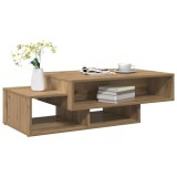 vidaXL Măsuță de cafea, stejar artizanal, 105x55x32 cm lemn prelucrat 856671