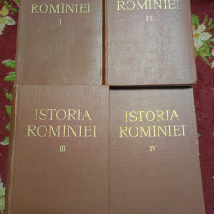Istoria României/ Romîniei (1960) patru volume