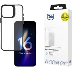 Husa pentru Apple iPhone 16 Pro, 3MK, Satin Armor Case+, Transparenta