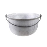 Ceaun tuci aluminiu alimentar, capacitate 30L, fund rotund / EXT 7248