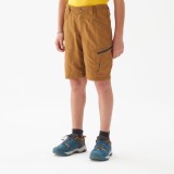 Pantalon Scurt Drumeție MH500 Maro Copii 7-15 ani