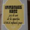 200 de ani de la aparitia criticii ratiunii pure- Immanuel Kant