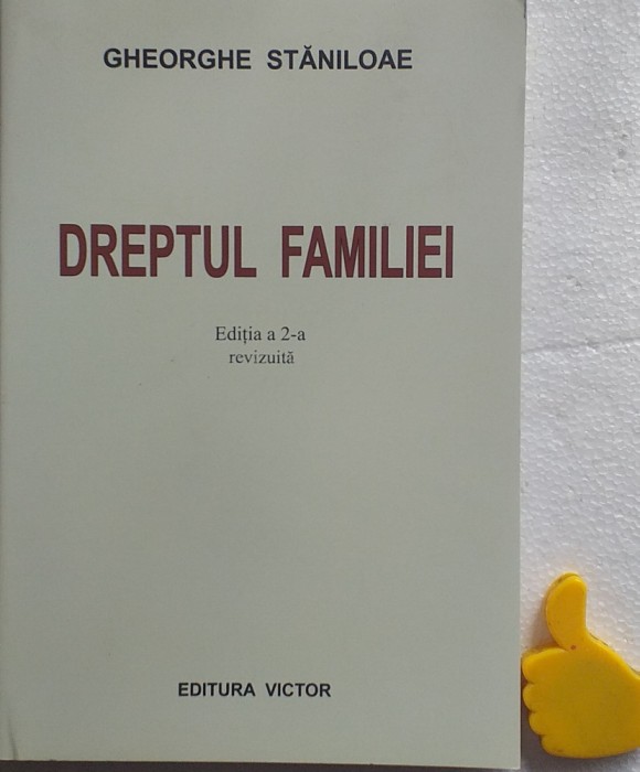 Dreptul familiei Gheorghe Staniloae