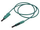 Cablu Măsurare HIRSCHMANN 60VDC 30VAC 16A 1m Verde PVC 973646104