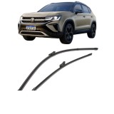 Cumpara ieftin Set stergatoare auto Volkswagen TAOS (CL1, CP1, CQ1) din 2020-2021, pentru parbriz auto, 2 bucati, Valeo Silencio Xtrm, din cauciuc siliconat rezisten