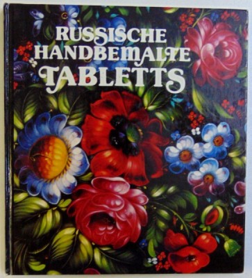 RUSSISCHE HANDBEMALTE TABLETTS, 1986 foto