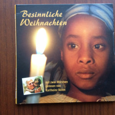 Besinnliche Weihnachten CD disc muzica cantece sarbatori in lb. germana Böhm VG+