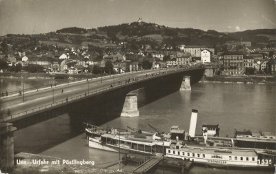 *Austria, poduri (3), Linz, c.p.i., circulata, 1961 foto