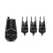 Set wireless avertizori Delphin TECTON, 3+1, statie si 3 avertizori, valigeta de transport