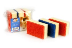 Bureti simpli colorati, 90x60x28 mm, 3 buc. set