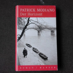 DER HORIZONT - PATRICK MODIANO (CARTE IN LIMBA GERMANA)