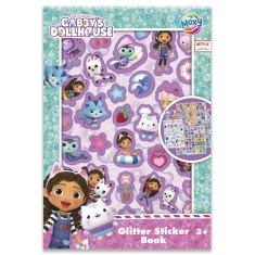 Abtibilduri cu sclipici - Gabby s Dollhouse