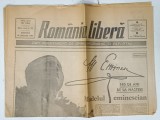 ROMANIA LIBERA , COTIDIANUL CONSILIULUI NATIONAL AL FRONTULUI DEMOCRATIEI SI UNITATII SOCIALISTE , NR. 14008 , MARTI 21 NOIEMBRIE , 1989