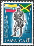 B2966 - Jamaica 1966 - Aniversari. neuzat,perfecta stare