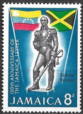 B2966 - Jamaica 1966 - Aniversari. neuzat,perfecta stare foto