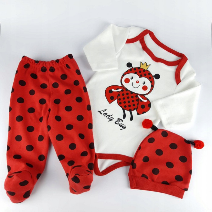 SET COMPLEU HAINE COPII,FORMAT DIN BODY,PANTALONI SI CACIULITA-BONDAR,marime 68