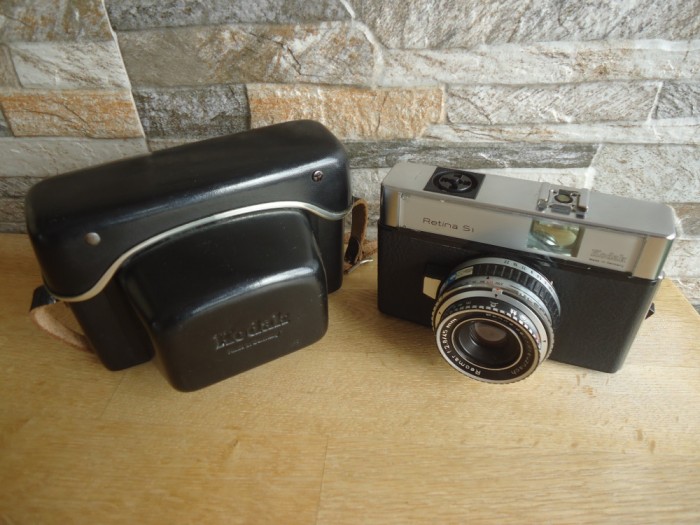 Aparat foto Kodak Retina S1 35 mm (1966-1969) rangefinder + husa!