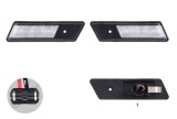 Set lampa semnalizare laterala Bmw Seria 3 (E36), 12.1990-1996, montare fata, stanga+dreapta, LED; transparent; Tuning, L-Series