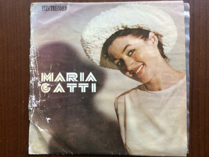 maria gatti disc single 7&quot; vinyl mic muzica pop slagare usoara jazz EDC 502