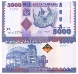 Tanzania 5 000 5000 Shilingi 2020 P-43 UNC