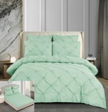 Lenjerie Pat Finet Cu Nasturi Justin Fl020, Bumbac, 4 Piese, Cu Elastic, Verde