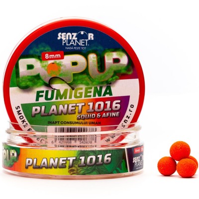 Pop Up Fumigena Senzor Planet, Planet1016 - Squid &amp;amp; Afine, 8mm, 25g foto