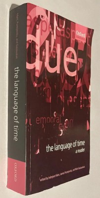 The language of time A reader Inderjeet Mani (ed.) foto