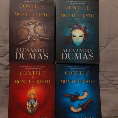 CONTELE DE MONTE CRISTO-ALEXANDRE DUMAS (4 VOL)