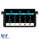 Navigatie Dedicata BMW Seria3 E46 (1997-2005), 9Inch, 2Gb Ram, 64Gb Stocare, Carplay Performance AutoTuning