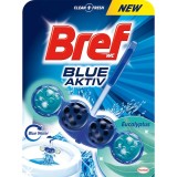 Odorizant toaleta Bref Blue Eucalyptus Aktiv Chlorine, 50 g