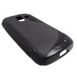 Husa silicon S-line neagra pentru Huawei Ascend Y200 (U8655)