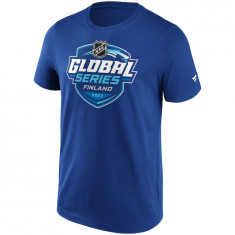 Echipa națională de hochei tricou de bărbați Global Series 2022 Challenge Finland Primary Logo Graphic - 3XL