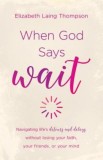 When God Says &quot;&quot;Wait&quot;&quot;: Navigating Life&#039;s Detours and Delays Without Losing Your Faith, Your Friends, or Your Mind