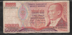 Turcia 2000 Lire 1970 foto
