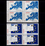 RO 2008 LP 1802+aa &quot;Europa 2008-Scrisoarea&quot;,bloc de 4 , MNH