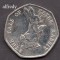 Anglia Marea Britanie 2017 50 Pence, Comemorativa, Peter Rabbit