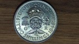 R10 Anglia Marea Britanie -bijuterie argint- 1 florin / 2 shillings 1946 -UNC PROOF, Europa