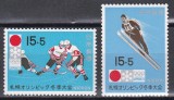 Japonia 1971 - Jocurile Olimpice de iarnă - Sapporo 1972, MNH