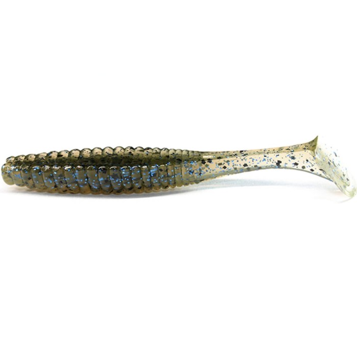 Shad Hide Up Stagger Original 2&quot;, 143 Watermelon Black Blue Flake, 5.9cm, 8buc/pac