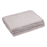 Pătură Flanel, Universal, Textură Catifelată, Culoare Bej, Dimensiune 160x130cm, Material Poliester, Oem