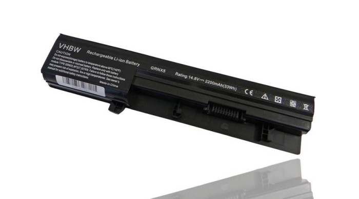 VHBW Baterie laptop Dell 312-1007, 451-11354 - 2200mAh 14.8V Li-ion