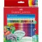 Creioane colorate triunghiulare grip 2001 Faber-Castell 48 culori/set