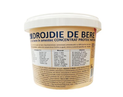 Drojdie de bere furajera, Pasteur, 3 kg foto