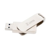 Stick Memorie USB LEVEN 128GB Carousel Line JUS301SL-128G USB 3.0 Argintiu - RESIGILAT