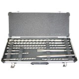 Makita D-42385 - Set SDS-Plus 8 burghie 2 dalti cutie metal