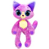 Cumpara ieftin Jucarie de plus parfumata, Bubble Pops, S1, Grape Glee Kitty, 34 cm
