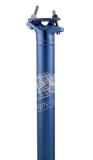 Tija sa bicicleta WAG aluminiu 31.6mm, 350mm, 320g, albastra