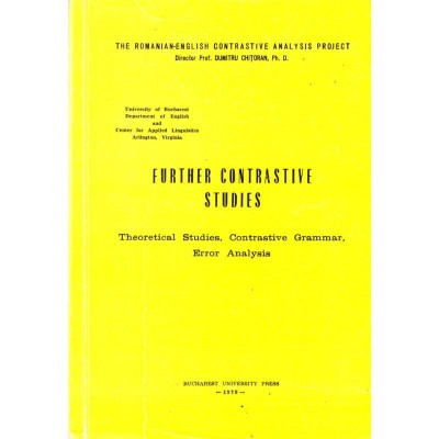 Dumitru Chitoran - Further contrastive studies. Curs litografiat - foto
