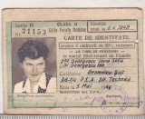 bnk div CFR - carte de identitate ptr 2 calatorii 50% reducere - cls II - 1949