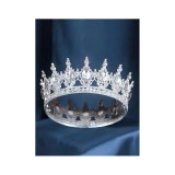 Cumpara ieftin Diadema (Coronita) Mireasa cu Strasuri - Argintie - 287833